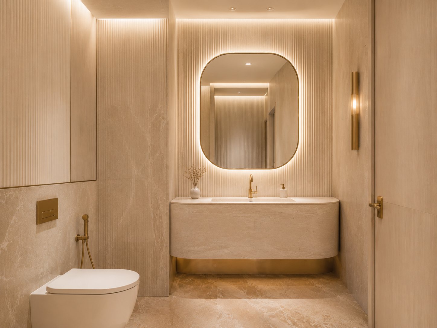Flora Blanc — restroom